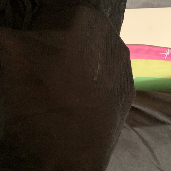 La Vien Rose Aqua swim cover up black Med NWT - Picture 5 of 9